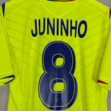 2008/09 LYON JUNINHO #8 THIRD SHIRT (L) UMBRO