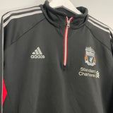 2011/12 LIVERPOOL 1/4 ZIP JACKET (M) ADIDAS