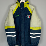 1990/92 ITALY BENCH COAT (M) DIADORA