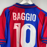 1998/00 BOLOGNA BAGGIO #10 HOME SHIRT (XL) DIADORA