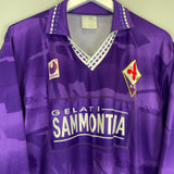 1994/95 FIORENTINA L/S HOME SHIRT (XL) UHLSPORT