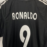 2004/05 REAL MADRID RONALDO #9 AWAY SHIRT (L) ADIDAS