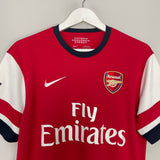 2012/13 ARSENAL S.CAZORLA #19 HOME SHIRT (M) NIKE