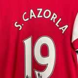 2012/13 ARSENAL S.CAZORLA #19 HOME SHIRT (M) NIKE