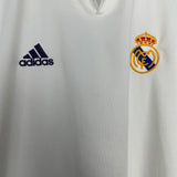 2002/03 REAL MADRID ZIDANE #5 HOME SHIRT (M) ADIDAS