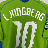 2009 SEATTLE SOUNDERS LJUNGBERG #10 HOME SHIRT (M) ADIDAS