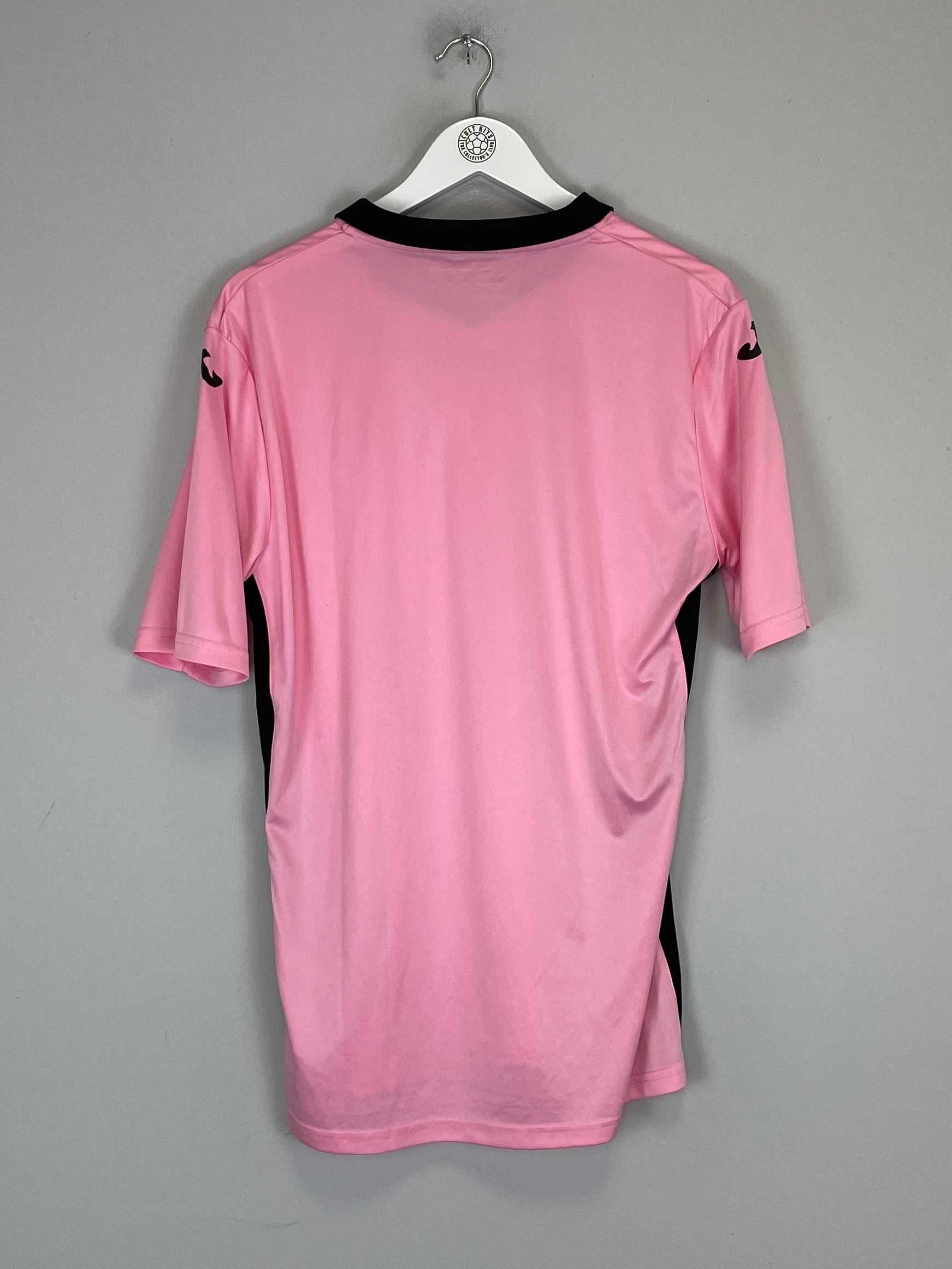 2014/15 Palermo home shirt back view in pink, size large by Joma, very good condition with light wear.