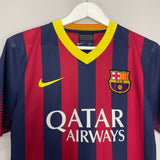 2013/14 BARCELONA MESSI #10 *AUTHENTIC* HOME SHIRT (L) NIKE