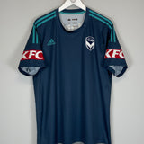 2017/18 MELBOURNE VICTORY TRAINING SHIRT (XL) ADIDAS