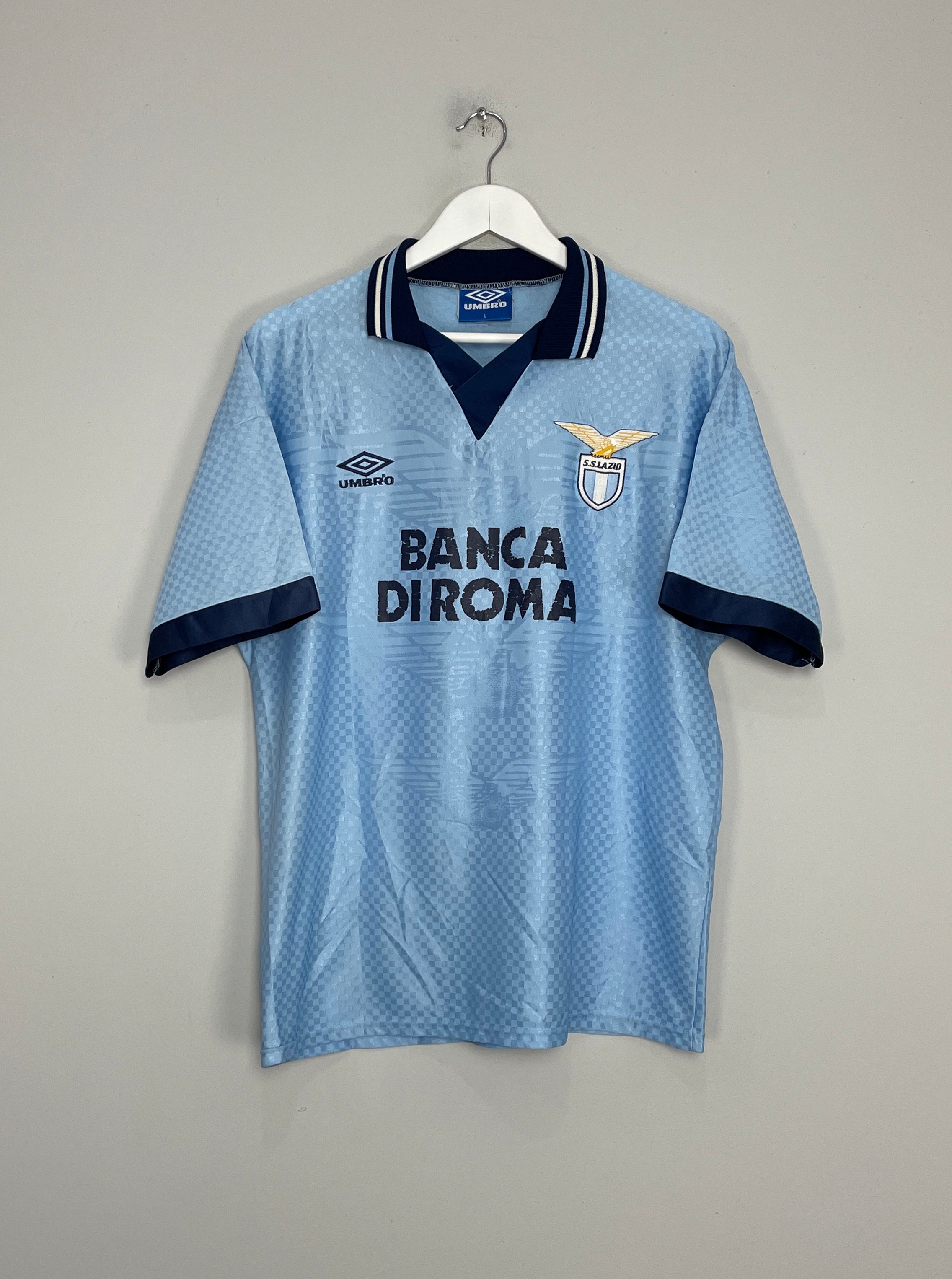 Image of the Lazio shirt from the 1995/96 season