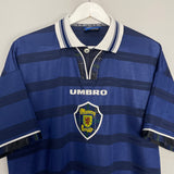 1998/00 SCOTLAND HOME SHIRT (XL) UMBRO