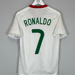 2008/10 Portugal Cristiano Ronaldo #7 away shirt by Nike, size small, in very good condition, back view.