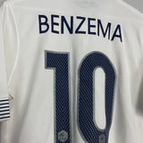 2012/13 FRANCE BENZEMA #10 *PLAYER ISSUE* AWAY SHIRT (L) ADIDAS