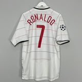 Image of the Manchester United Ronaldo shirt from the 2003/05 season