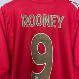 2006/08 ENGLAND ROONEY #9 AWAY SHIRT (XL) UMBRO