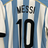 2014/15 ARGENTINA MESSI #10 HOME SHIRT (M) ADIDAS