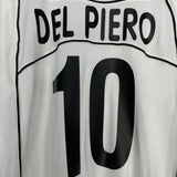 2002/03 JUVENTUS DEL PIERO #10 AWAY SHIRT (L) LOTTO