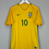 2016/17 BRAZIL NEYMAR JR #10 HOME SHIRT (M) NIKE