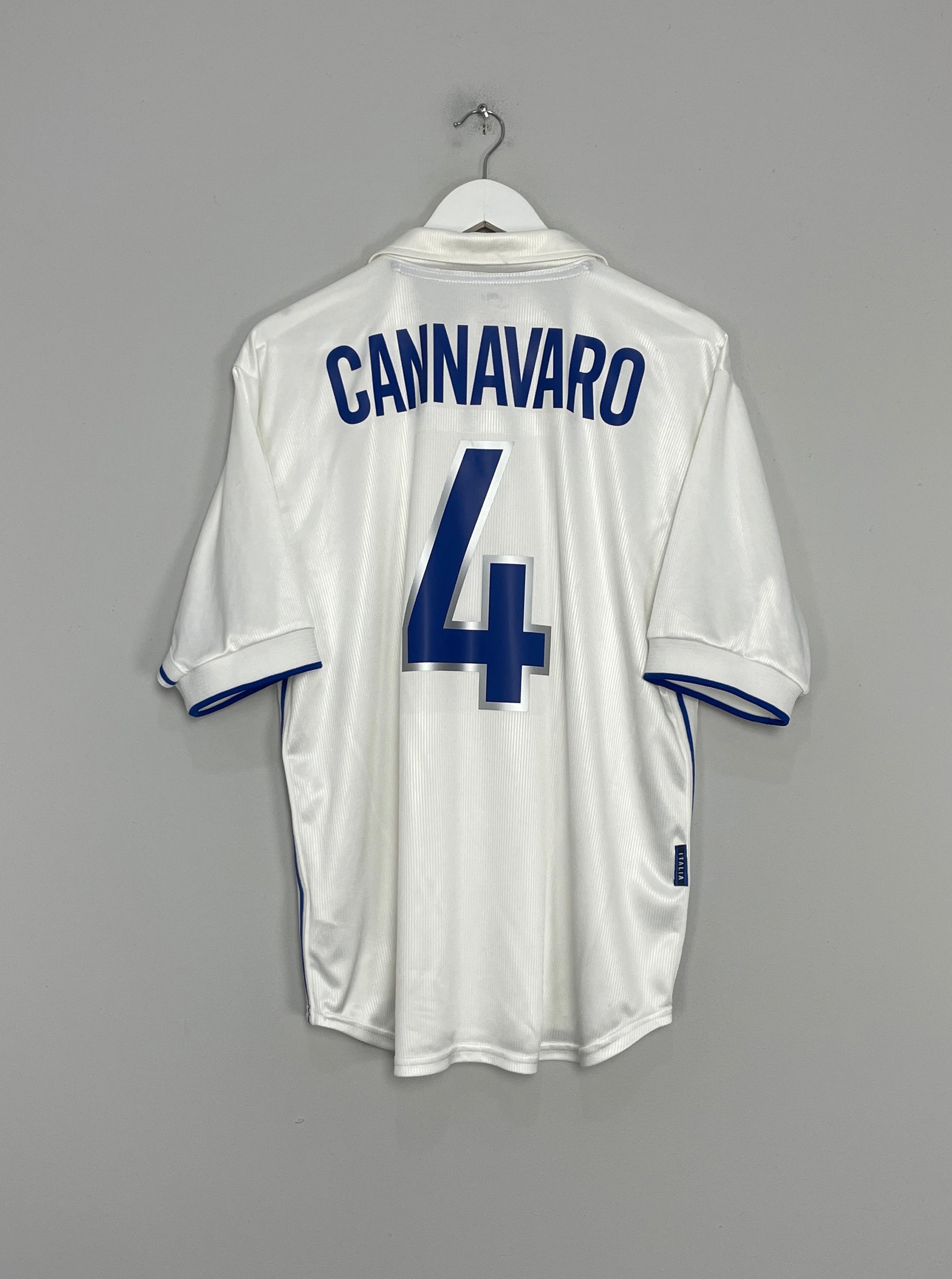 Image of the Italy Cannavaro shirt from the 1997/98 season