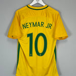 2016/17 BRAZIL NEYMAR JR #10 HOME SHIRT (M) NIKE