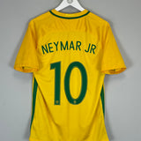 2016/17 BRAZIL NEYMAR JR #10 HOME SHIRT (M) NIKE