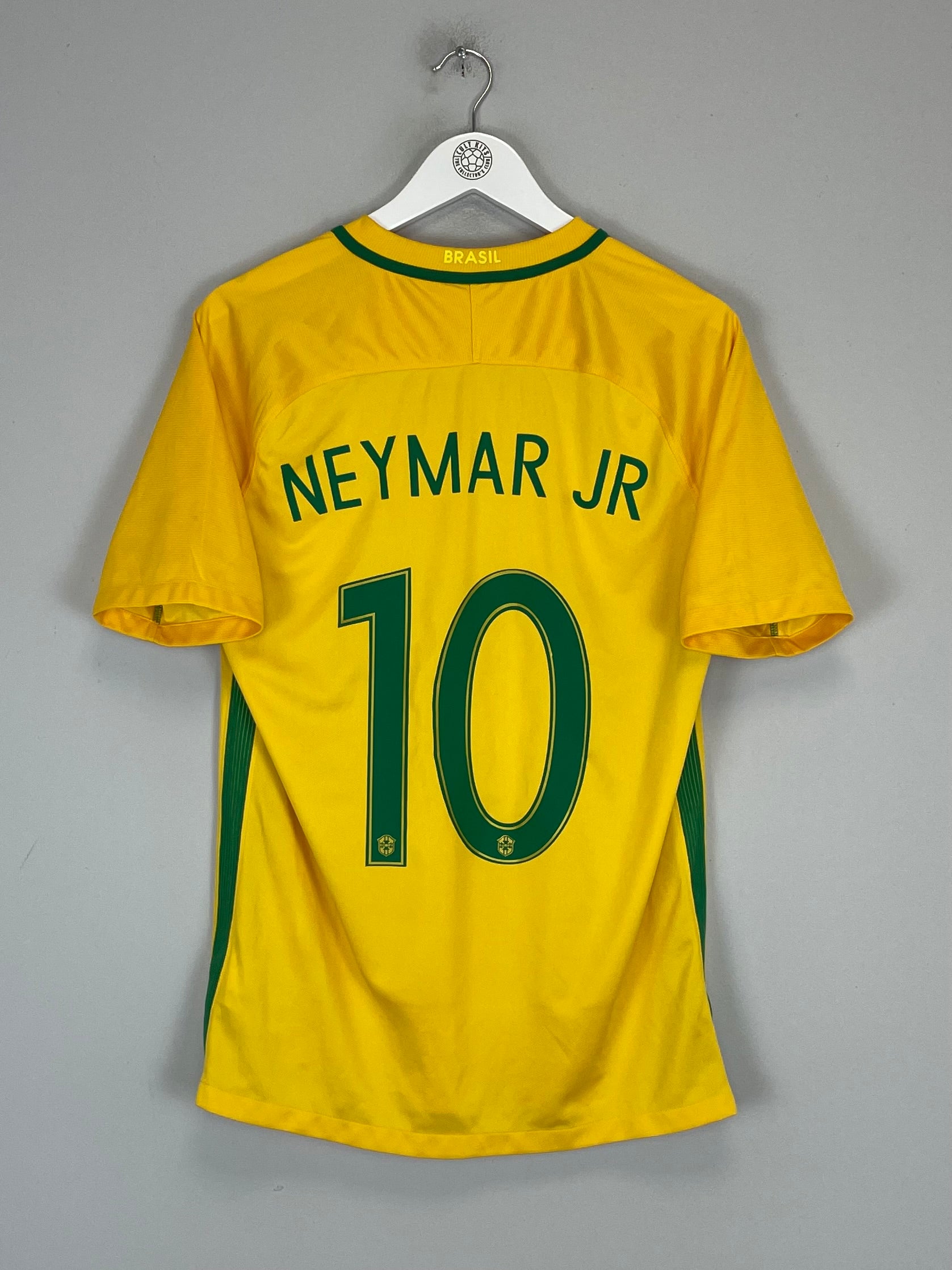 2016/17 BRAZIL NEYMAR JR #10 HOME SHIRT (M) NIKE