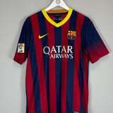 2013/14 BARCELONA A.INIESTA #8 HOME SHIRT (L) NIKE