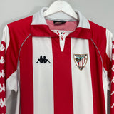 1998/99 ATHLETIC BILBAO #4 L/S HOME SHIRT (S) KAPPA