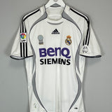 2006/07 REAL MADRID R.CARLOS #3 HOME SHIRT (S) ADIDAS