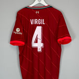 2021/22 LIVERPOOL VIRGIL #4 HOME SHIRT (XL) NIKE