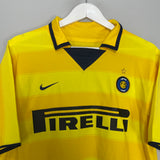 2003/04 INTER MILAN ADRIANO #10 AWAY SHIRT (M) NIKE