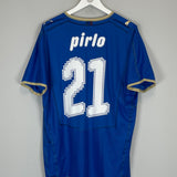 Back view of 2007/08 Italy Pirlo #21 home shirt by Puma, size XXL, in excellent condition.