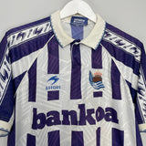 1994/95 REAL SOCIEDAD HOME SHIRT (L) ASTORE