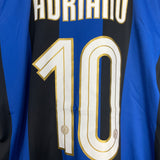 2008/09 INTER MILAN ADRIANO #10 HOME SHIRT (L) NIKE