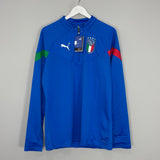 2022/23 ITALY *BNWT* 1/4 ZIP TRAINING JUMPER (MULTIPLE SIZES) PUMA