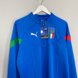 2022/23 ITALY *BNWT* 1/4 ZIP TRAINING JUMPER (MULTIPLE SIZES) PUMA