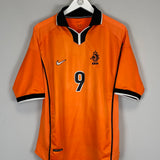 1998/00 NETHERLANDS KLUIVERT #9 HOME SHIRT (L) NIKE