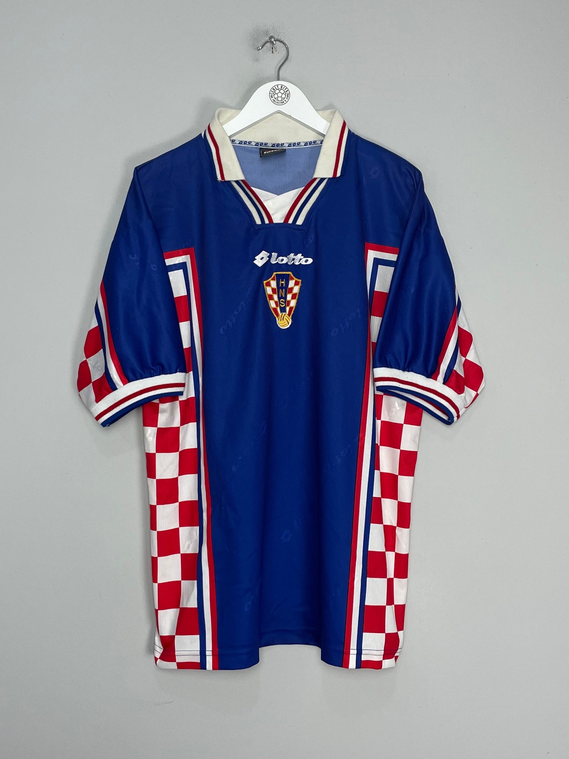 1998/01 CROATIA AWAY SHIRT (XL) LOTTO