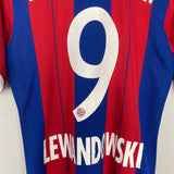 2014/15 BAYERN MUNICH LEWANDOWSKI #9 HOME SHIRT (M) ADIDAS