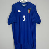 1998/99 ITALY MALDINI #3 HOME SHIRT (XXL) KAPPA