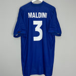 1998/99 ITALY MALDINI #3 HOME SHIRT (XXL) KAPPA