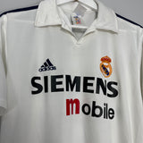 2002/03 REAL MADRID ZIDANE #5 C/L HOME SHIRT (S) ADIDAS