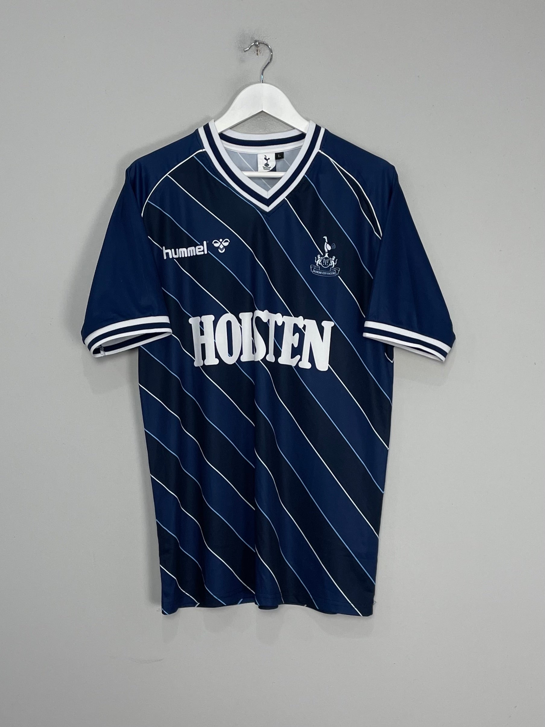 1986 TOTTEHAM *RE-ISSUE* AWAY SHIRT (L) HUMMEL