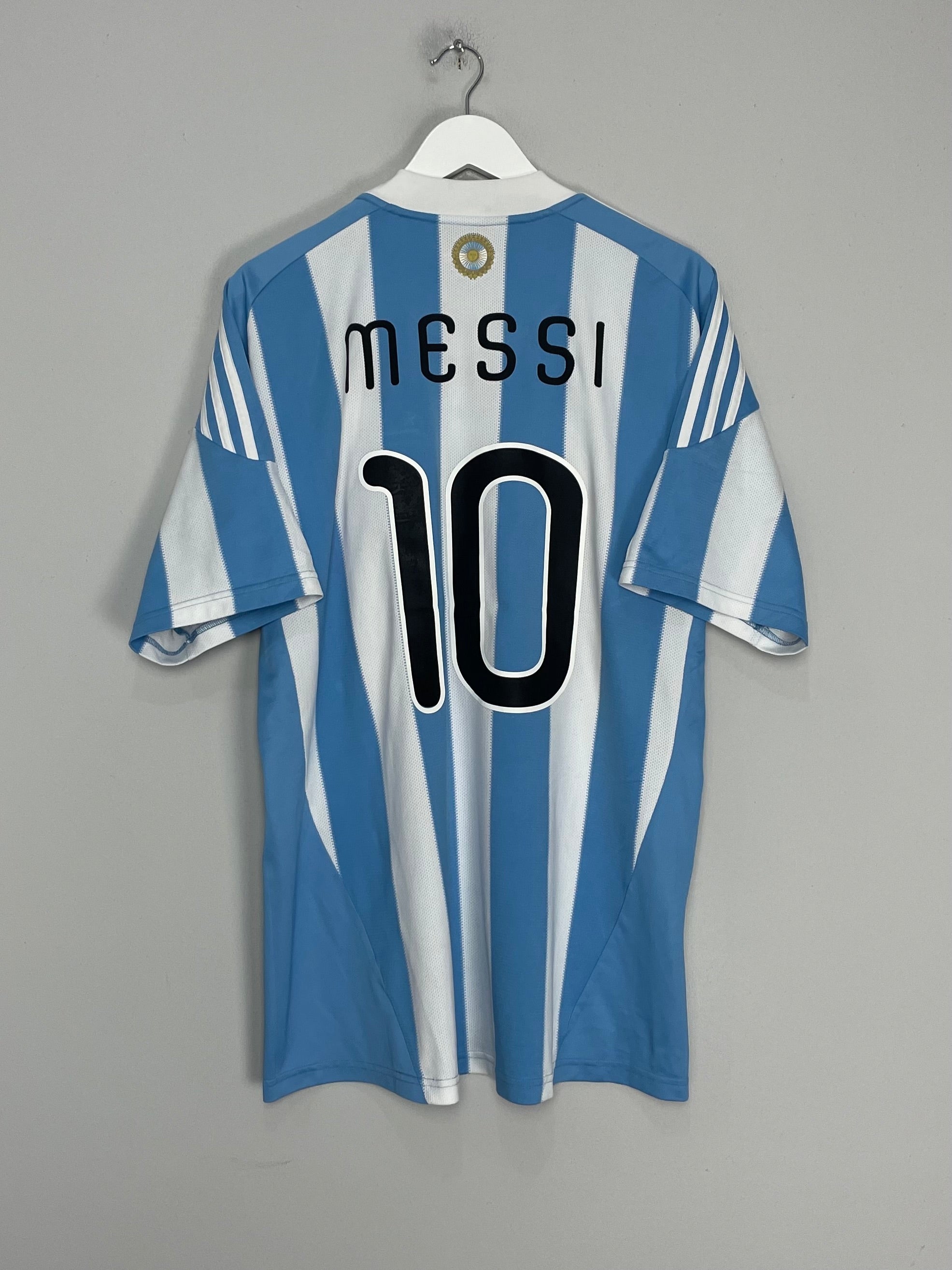 2011/12 ARGENTINA MESSI #10 HOME SHIRT (XL) ADIDAS