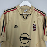 2004/05 AC MILAN KAKA #22 THIRD SHIRT (L) ADIDAS