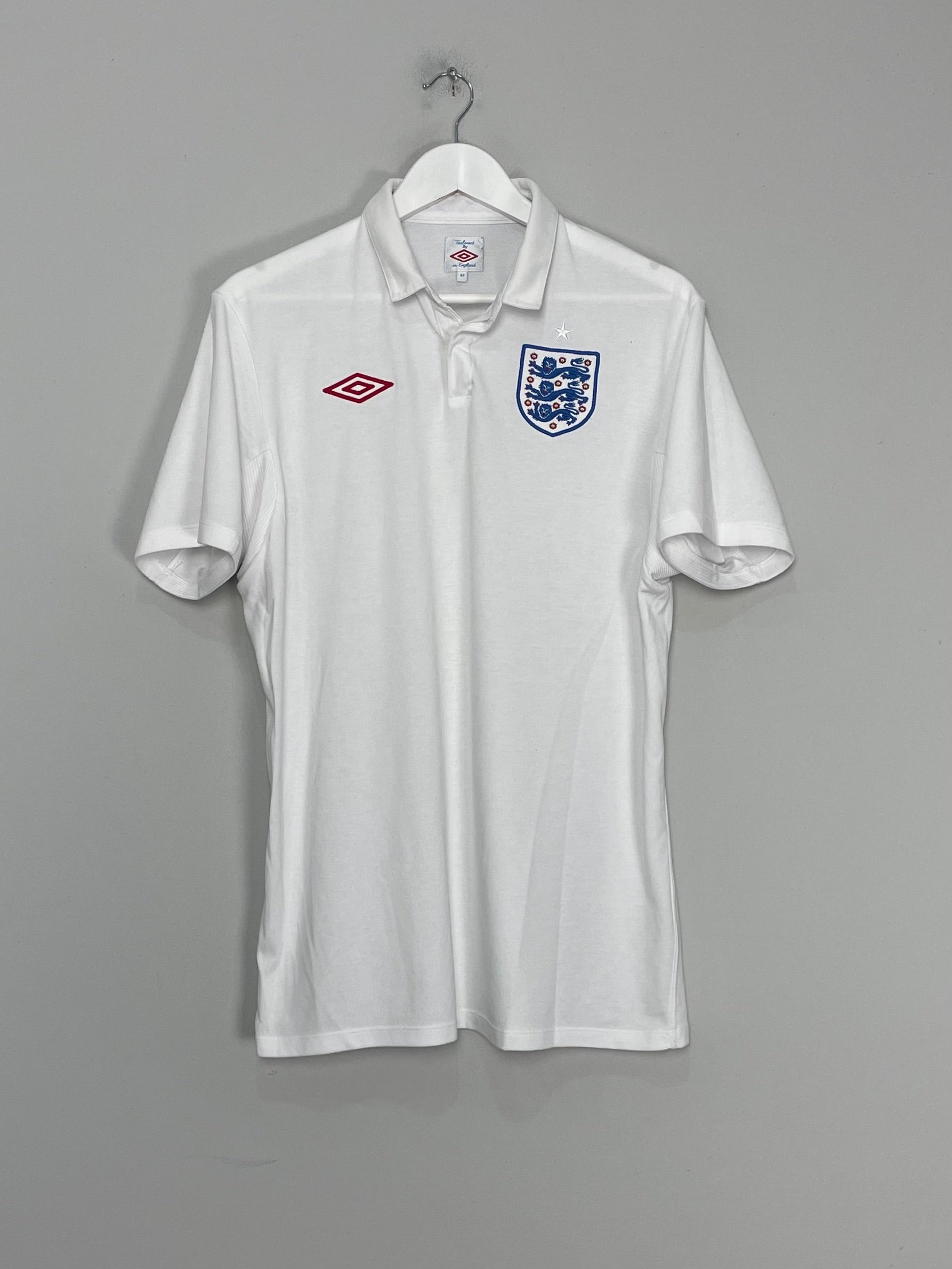 2010/11 ENGLAND HOME SHIRT (L) UMBRO