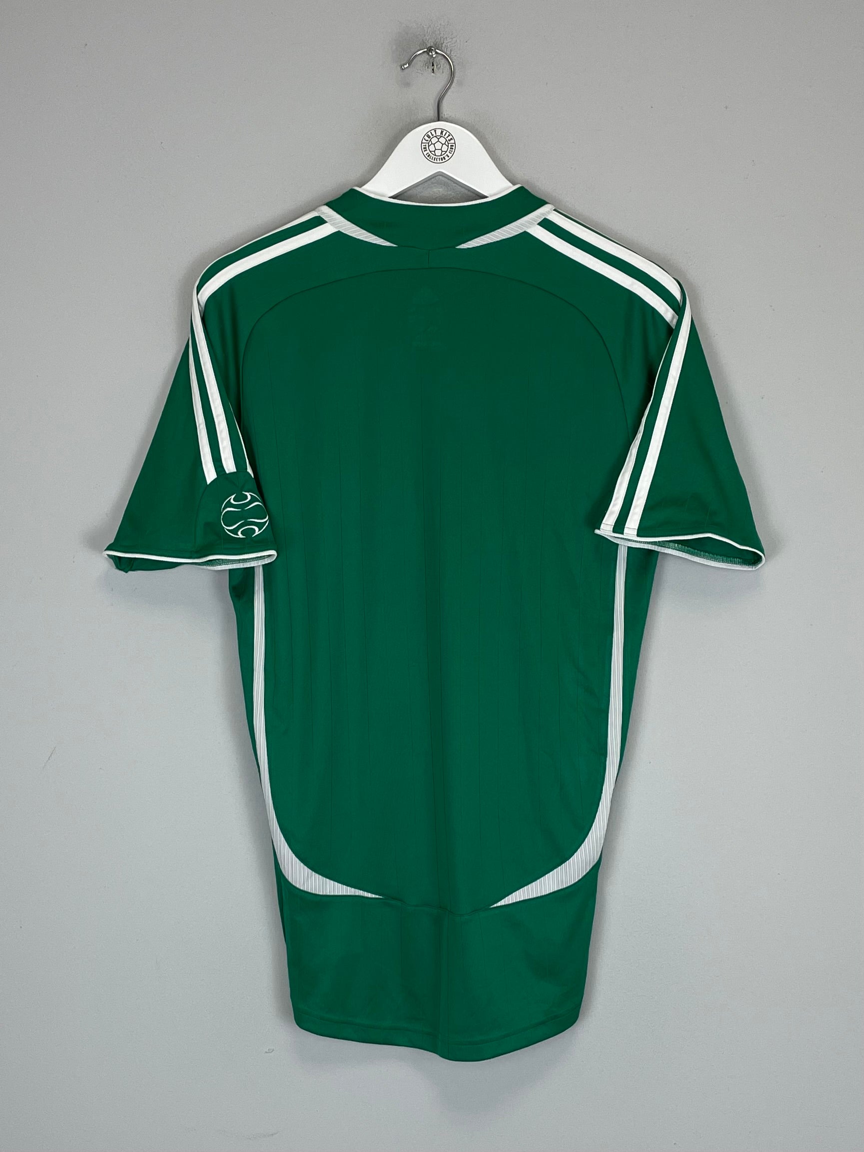 2006/07 Nigeria home shirt by Adidas, green back view, size small, excellent condition. Product code: NIGA40946.