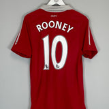 2010/11 MANCHESTER UNITED ROONEY #10 HOME SHIRT (M) NIKE