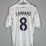 2007/09 ENGLAND LAMPARD #8 HOME SHIRT (XL) UMBRO