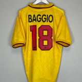 1994/96 AC MILAN BAGGIO #18 THIRD SHIRT (XL) LOTTO